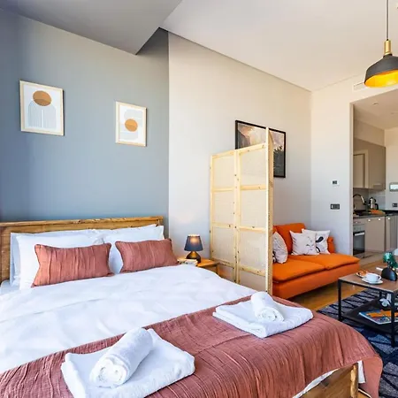 아파트 Studio Flat With Panoramic City View In Atasehir