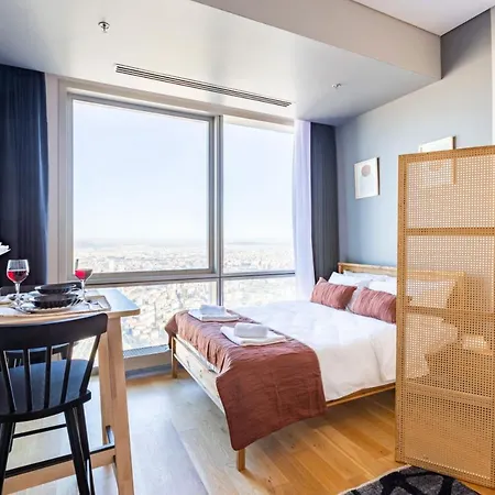 아파트 Studio Flat With Panoramic City View In Atasehir *