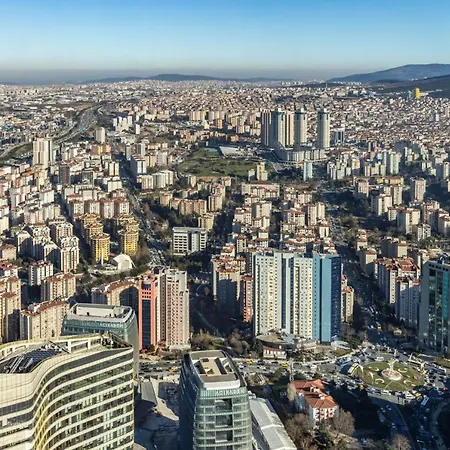 아파트 Studio Flat With Panoramic City View In Atasehir *